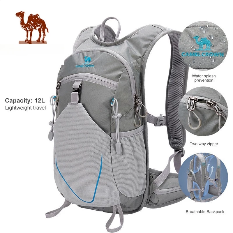 CAMEL CROWN  12L chạy bộ thể thao đường mòn chạy xe đạp ba lô leo núi ngoài trời