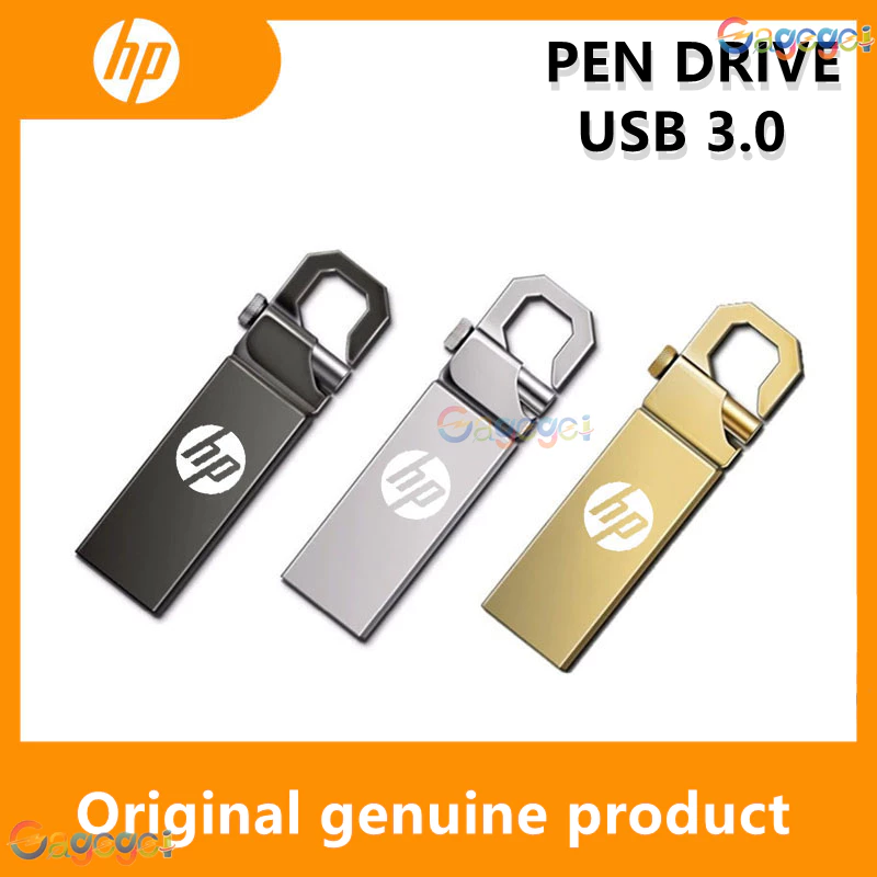 Ổ đĩa Flash tốc độ cao chống nước HP USB 3.0 2TB 1TB Pendrive 128GB có đóng gói