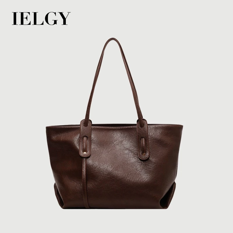 IELGY Cao Cấp Cảm Giác Dung Tích Lớn Túi Hợp Thời Trang Di Động Tote Đi Lại Lớp Túi Đeo Vai