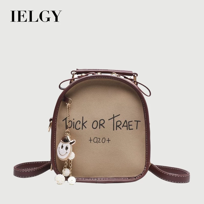 Ba lô mini IELGY ins nữ ba lô phù hợp thời trang Hàn Quốc túi xách đơn giản