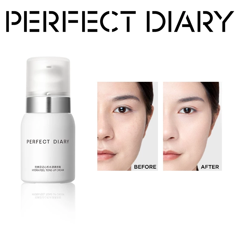 Kem dưỡng da PERFECT DIARY 40g kem nền  kem lười nâng tông dưỡng ẩm mỏng nhẹ