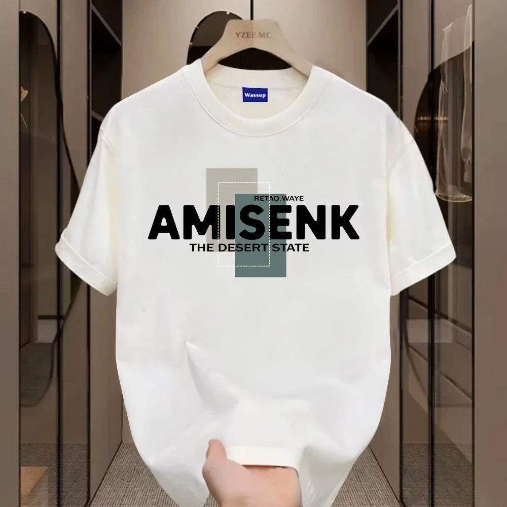 Áo thun nam WASSUP chất liệu cotton, thiết kế Unisex, mềm mại thoải mái, phong cách cá tính nổi bật.