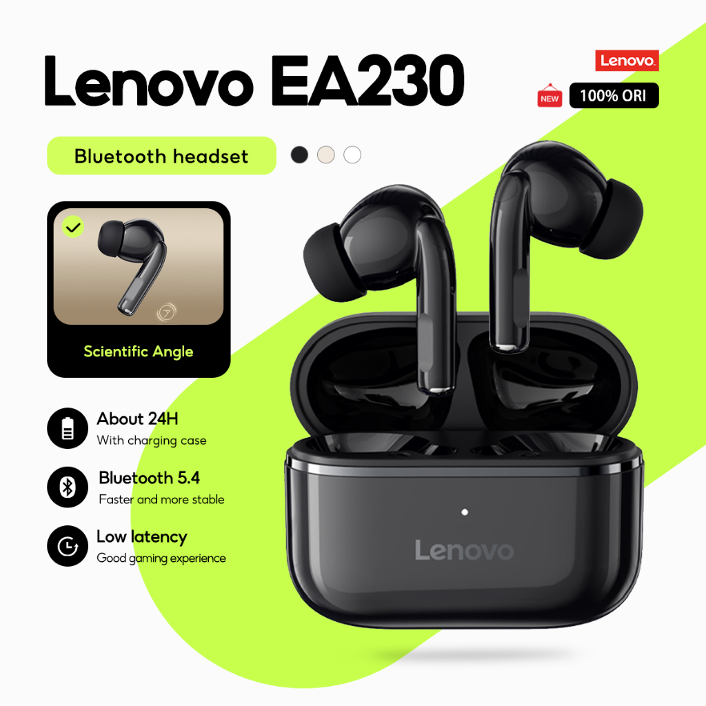 Tai nghe Lenovo EA230 Tai nghe không dây Bluetooth Tai nghe miniTWS Bluetooth…