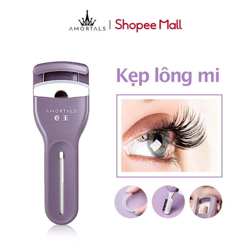 Bấm Mi AMORTALS Chất Lượng Cao Chuyên Nghiệp, Uốn Mi Tự Nhiên Tạo Kiểu Lâu Dài