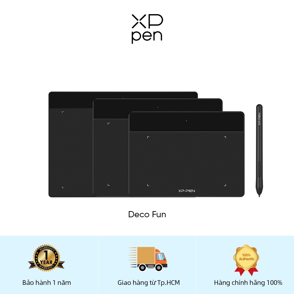 XPPen Deco Fun XS / S / L Đồ họa nhộn Máy tính bảng vẽ kỹ thuật số Máy tính…