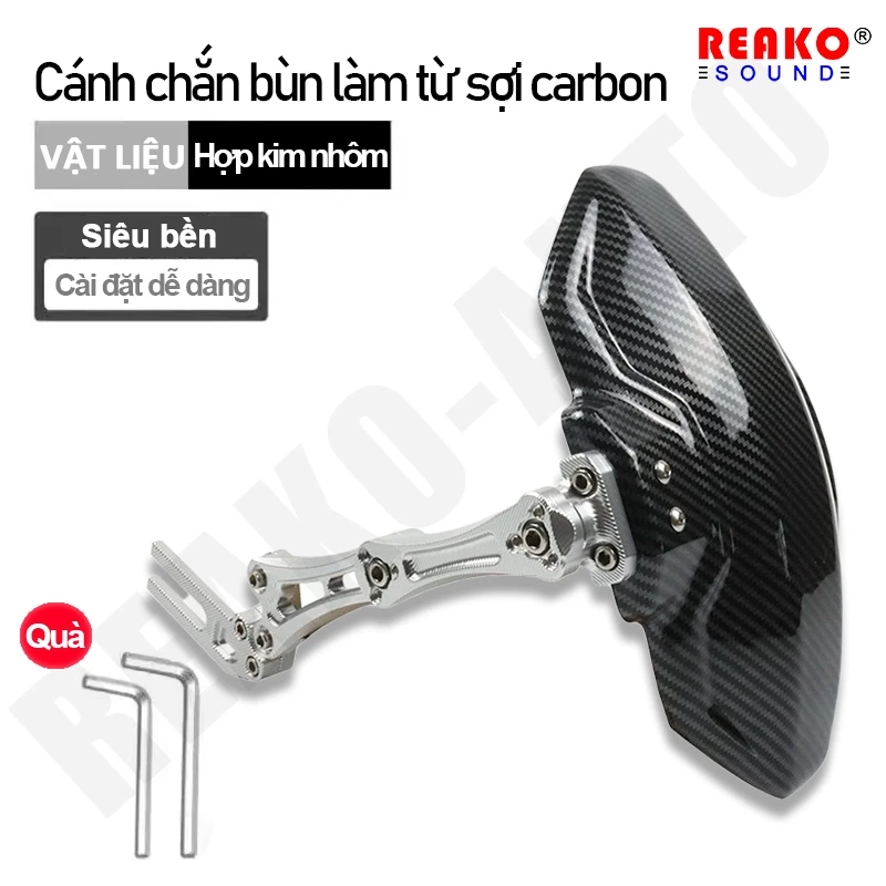 ✨Vận chuyển 24 giờ✨Hàng sẵn có HQ Bánh sau Chắn bùn đa năng Xoay 360 Hugger Mở rộng các bộ phận chắn bùn cho xe đạp xe máy