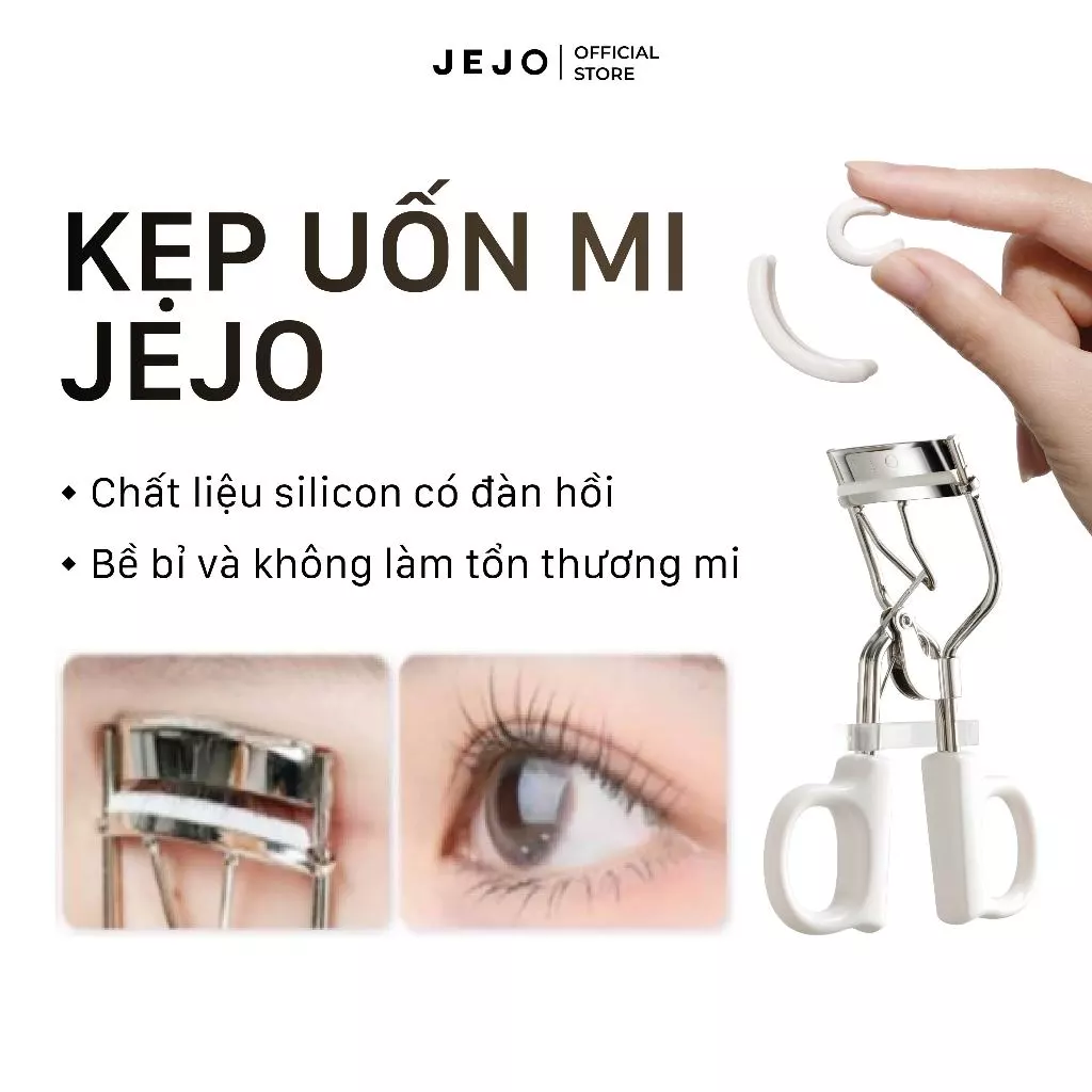 Kẹp mi JEJO giúp uốn cong, giữ nếp lâu, thiết kế tiện lợi, dễ mang theo, thích hợp cho người mới bắt đầu