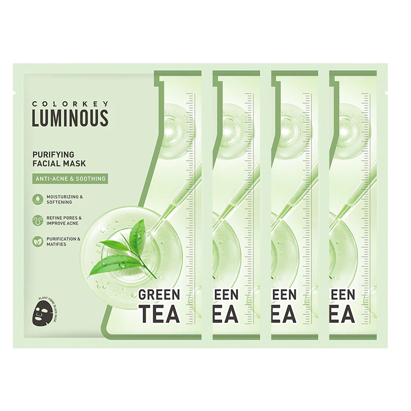 [Quà tặng] COLORKEY MẶT NẠ TẨM MÀU LUMINOUS 25ml * 4 chiếc