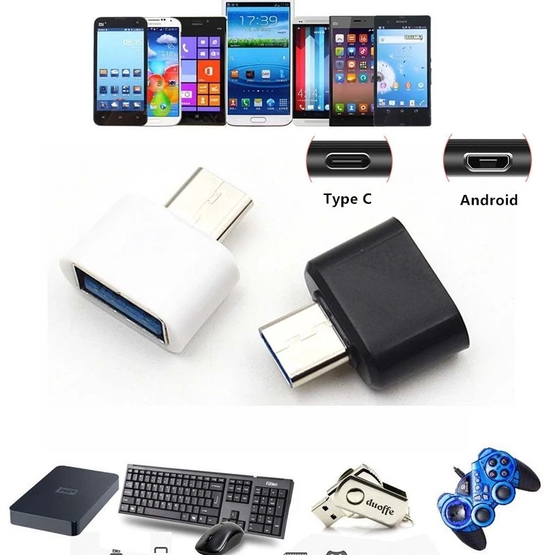 Bộ chuyển đổi Type C Bộ chuyển đổi Android sang USB Mini Di động Type C