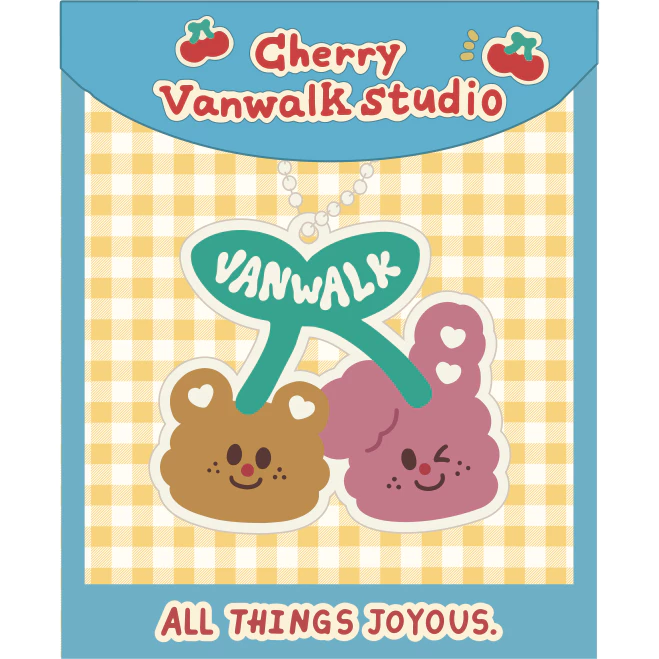 Vanwalk Trang trí túi dễ thương có thể tháo rời vui nhộn trang trí đa năng Móc chìa khóa W1113 / W1129