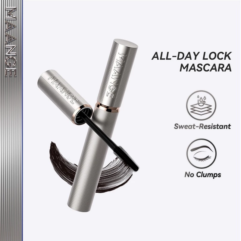 Mascara MAANGE Tạo Phồng Dài Mi - Chống Thấm Nước & Không Vệt Đen Suốt 12 Giờ