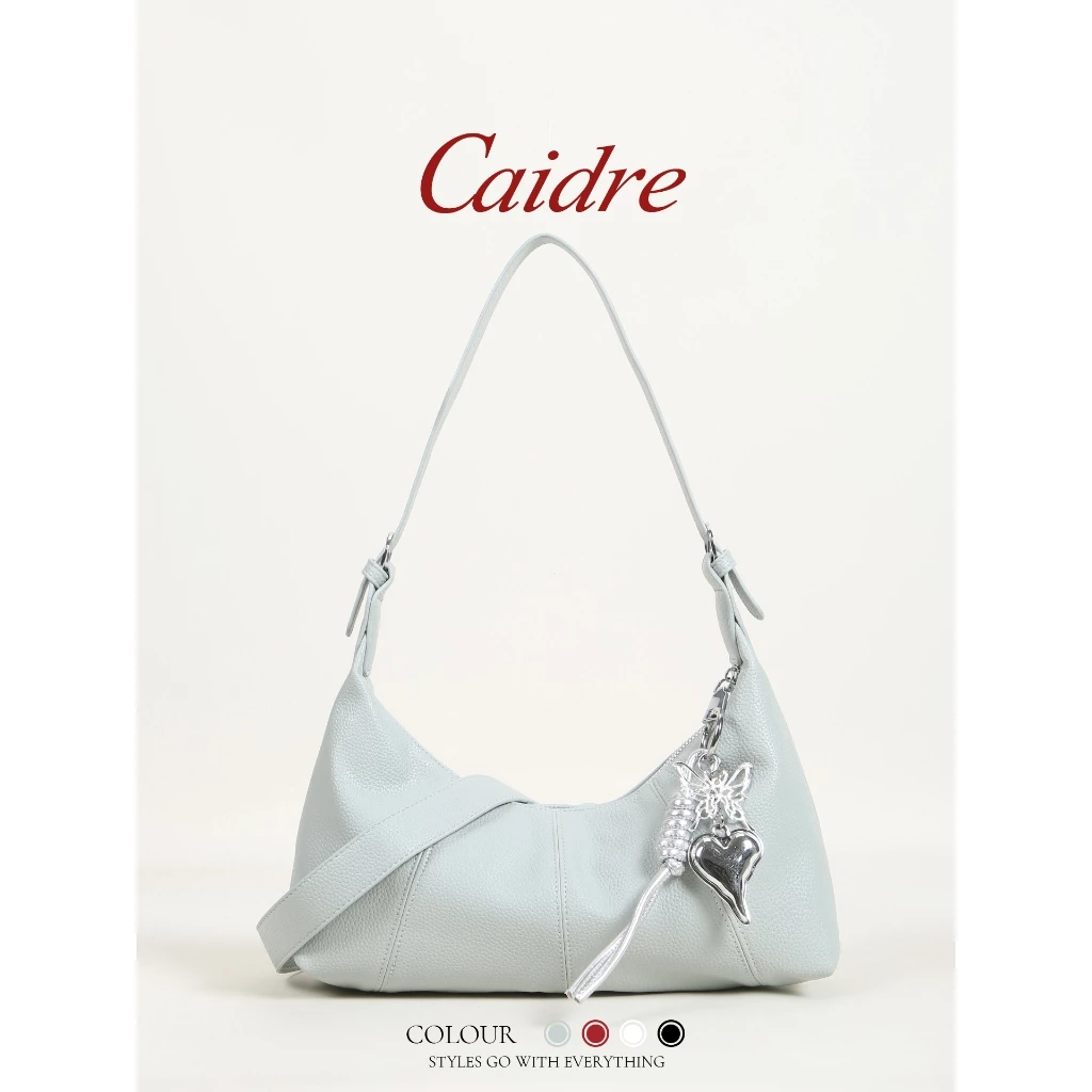 Caidre Túi Nách Một Vai Nữ Đi Lại Cross-Body Croissant Túi Bánh Bao