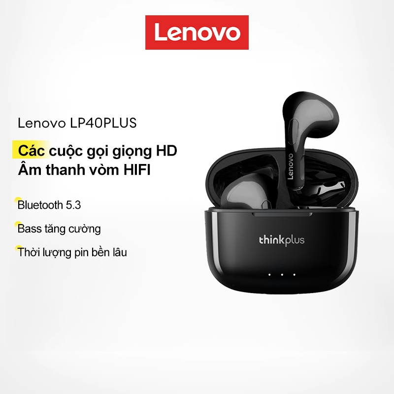 Tai Nghe Không Dây Bluetooth Lenovo LP40 Pro LP40 Plus Giảm Tiếng ồn âm Thanh…