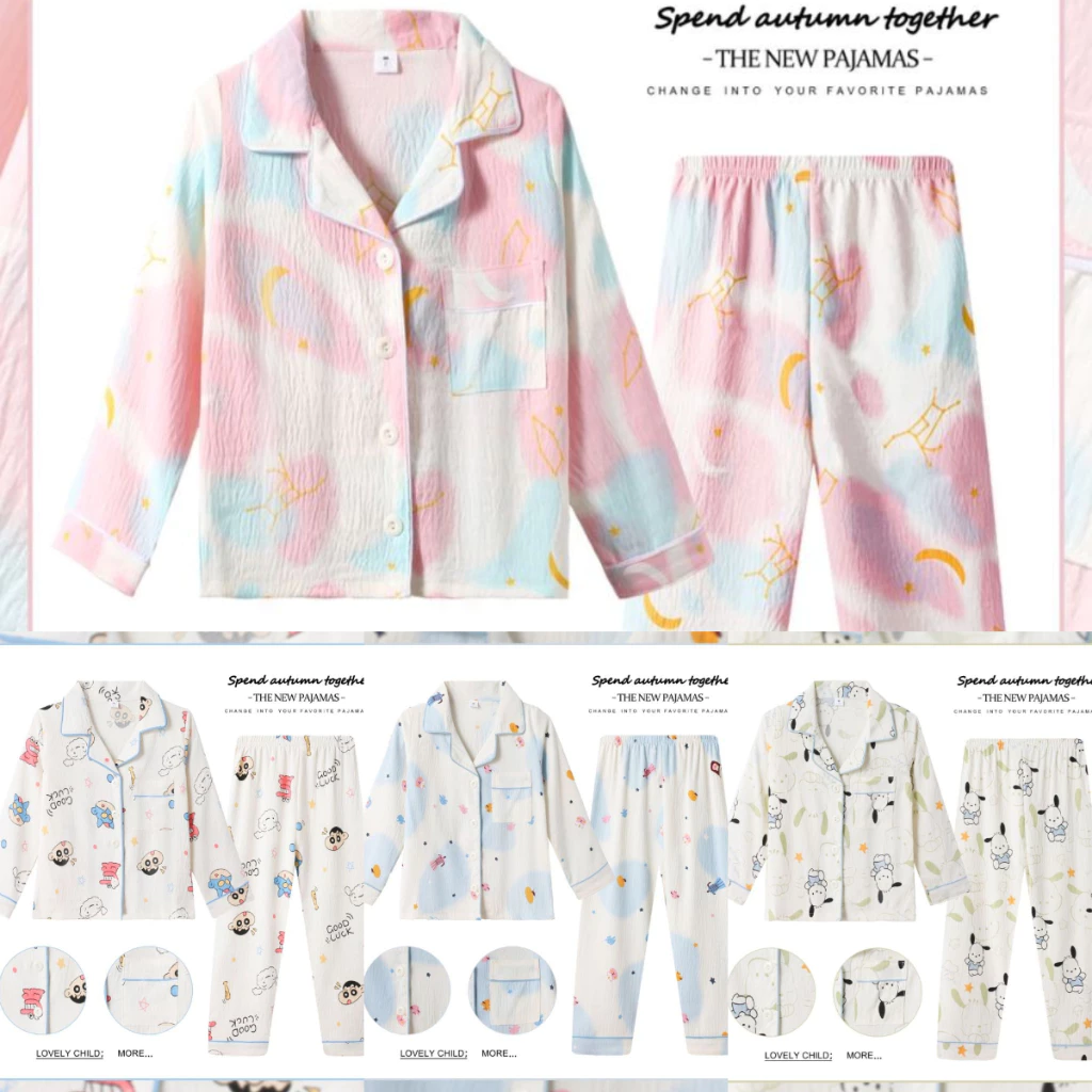 Bán Flash Quần Áo Cho Bé Teen Tay Dài Ve Áo Mặc Ở Nhà Không Gây Dị Ứng Poly-cotton Bé Trai Hoặc Bé Gái Váy Ngủ Cho 6 -