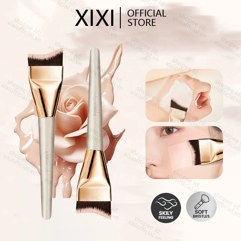 Bàn chải nền XIXI Bàn chải trang điểm chuyên nghiệp Bàn chải bền nền siêu mỏng NO.J132