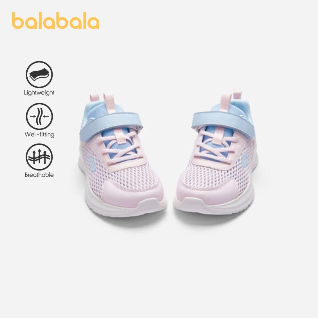 Balabala Trẻ Em Bé Trai Giày Thể Thao Bé Gái Giày Chạy Bộ Chống Trơn Trượt 2025 Giày Đi Bộ Mới