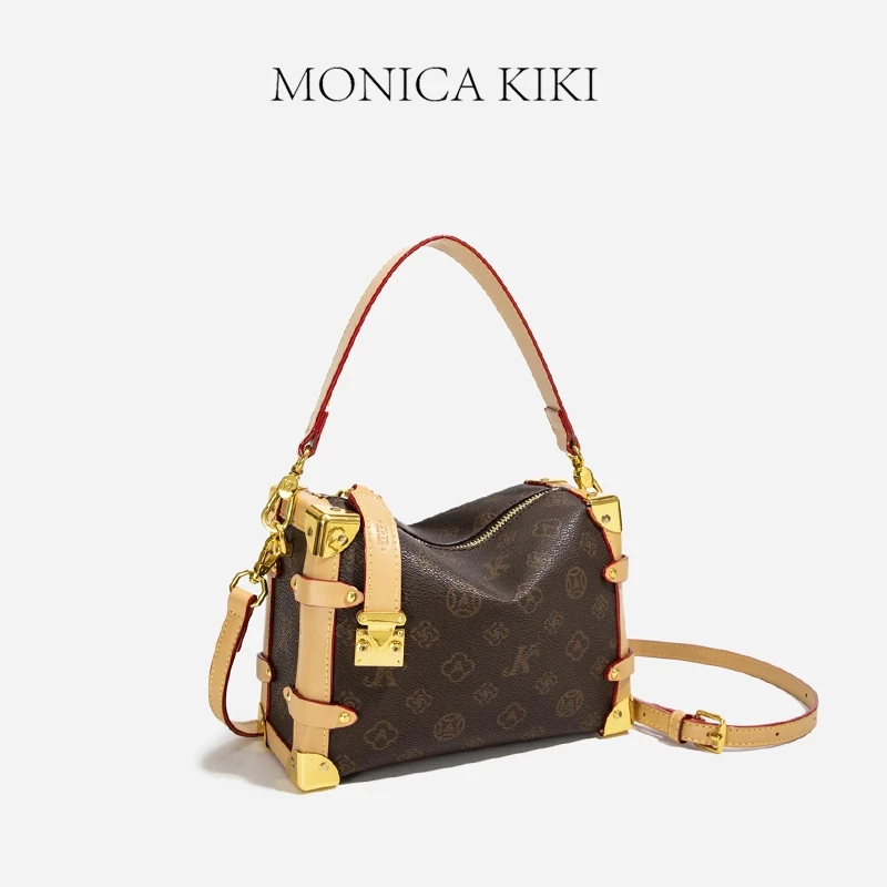 MONICA KIKI Presbyopic Túi xách nữ thời trang Túi nhỏ đi lại Túi Messenger