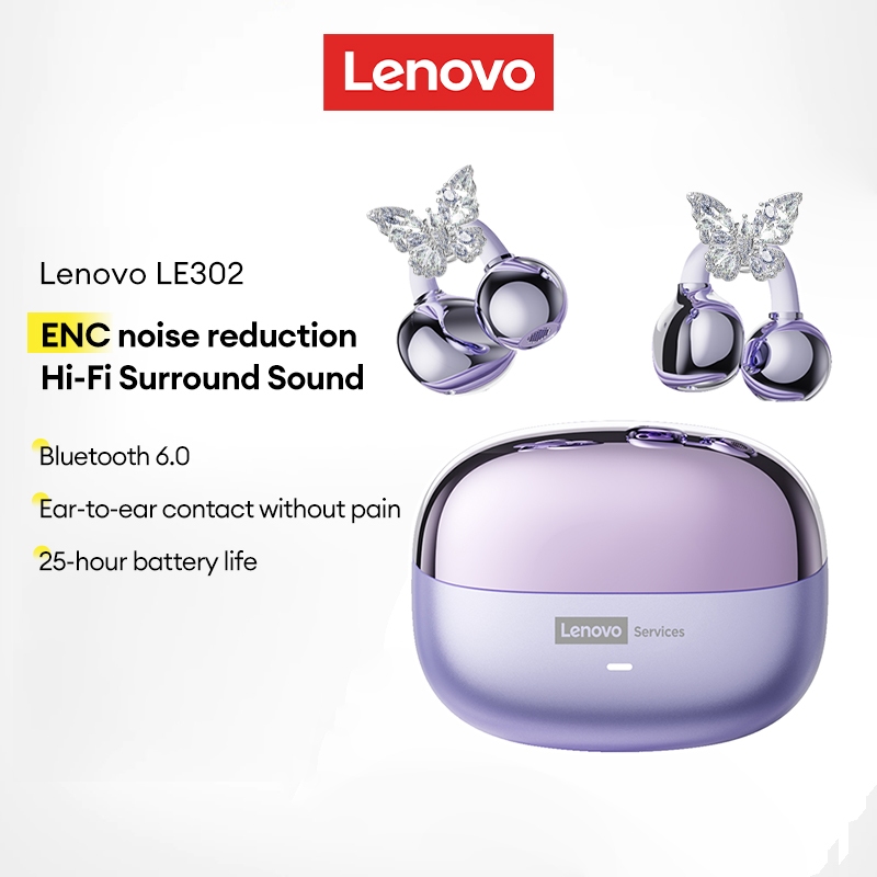 Tai nghe Bluetooth Lenovo LE302 IPX5 Chống nước HIFI Chất lượng âm thanh Thoải…