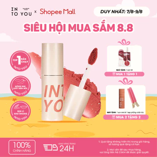 Son Không Khí INTO YOU Trang Điểm Mịn Lì Tự Nhiên Tôn Da Trắng Răng Không Lem Air + 2.0 1.8g