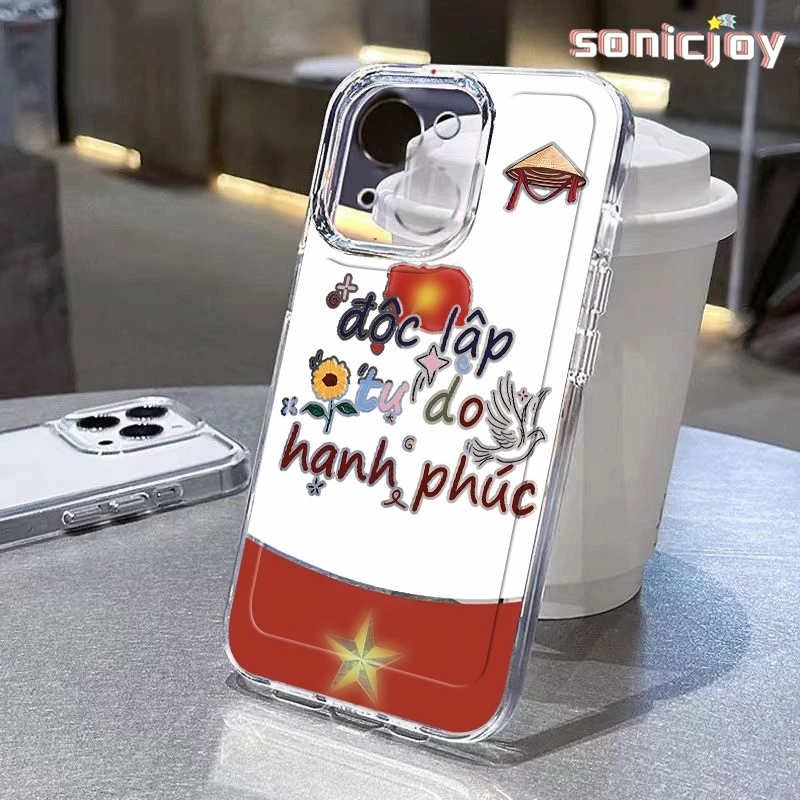 Ốp lưng Graffiti dove Hòa Bình Thích Hợp Cho IPhone 11 12 13 14 15 16 Pro Max X XR XS Max 7Plus 8Plus Ốp Silicon Trong Suốt Thời Trang-SY