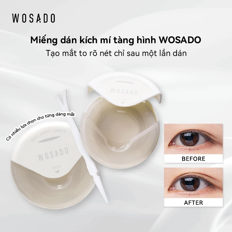Băng keo mí mắt đôi vô hình WOSADO
