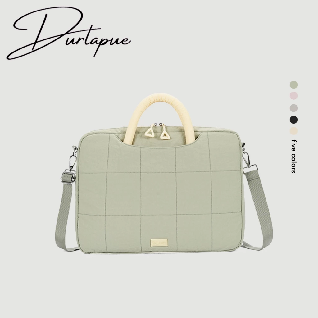 Túi xách di động nhẹ phù hợp thời trang Túi máy tính dung tích lớn thông thường, Chất liệu dù chống thấm nước