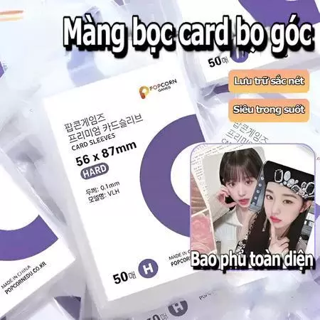 Hộp đựng thẻ phim bỏng ngô Hàn Quốc