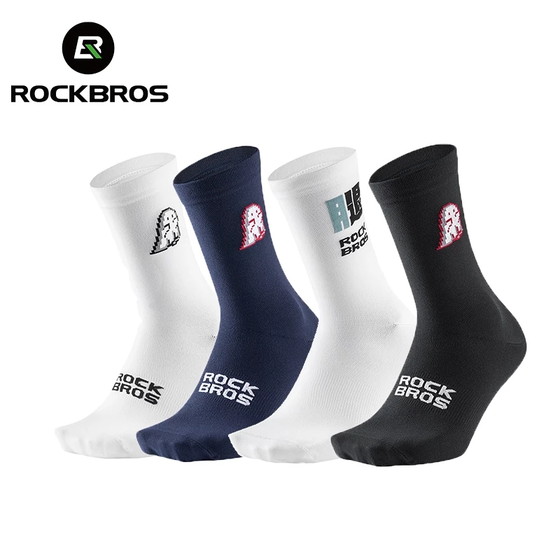 Rockbros Tất Đi Xe Đạp Chống Mồ Hôi Tất Nhanh Khô Độ Đàn Hồi Cao Thoáng Khí Thể Thao Chạy Bộ Tất