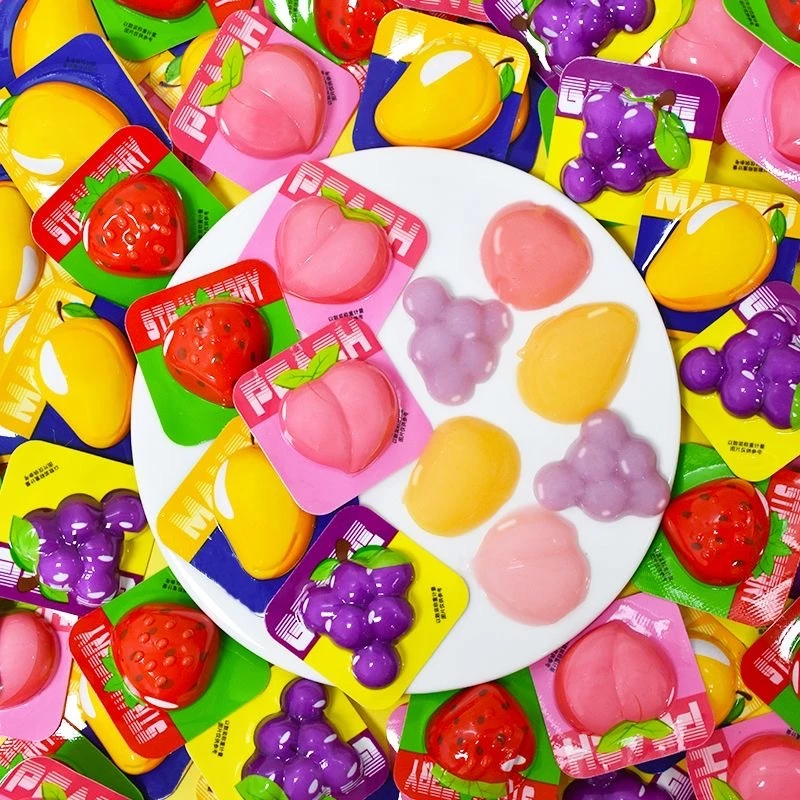 5D Marshmallow Đào Xoài Hương Nho Trẻ Em Đồ Ăn Nhẹ Influencer Bán Chạy