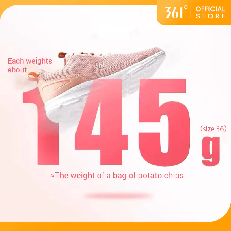 361 Độ BASIC Nữ Chạy Bộ Giày Thể Thao Lưới Thoáng Khí Thường Nhẹ Đệm Hấp Thụ Sốc Giày Thể Thao Nữ 681832280