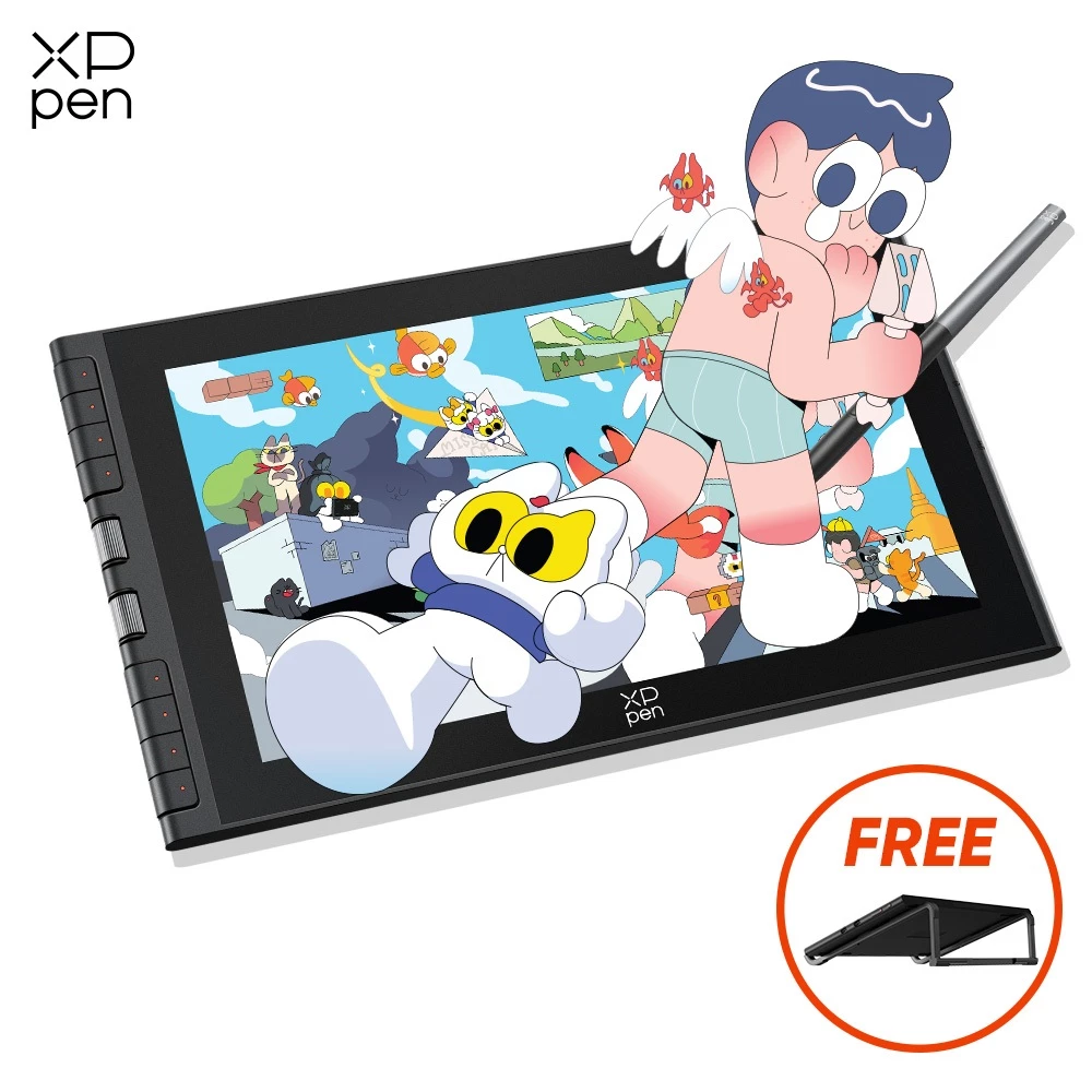 Bảng vẽ điện tử XPPen Artist 12 3rd Màn hình bút With Micro X-Dial & X4 16k không dùng pin Pen