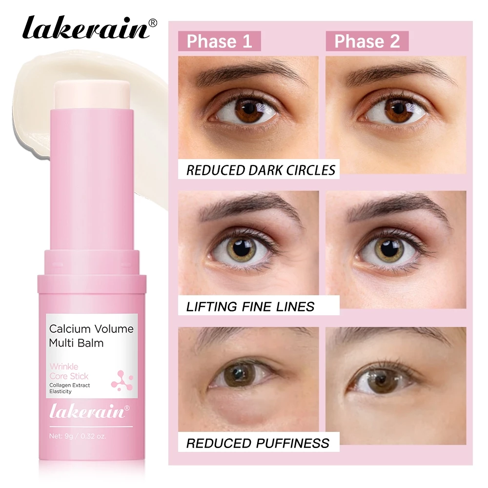 Lakerain Chống Lão Hóa Canxi Thể Tích Đa Dưỡng Ẩm Làm Săn Chắc Tập Lượng Làm Dịu Khô Sửa Chữa Làm Sáng Màu Da Kem Dưỡng Ẩm Sâu Dính Thích Hợp Cho Mắt Cổ Mặt