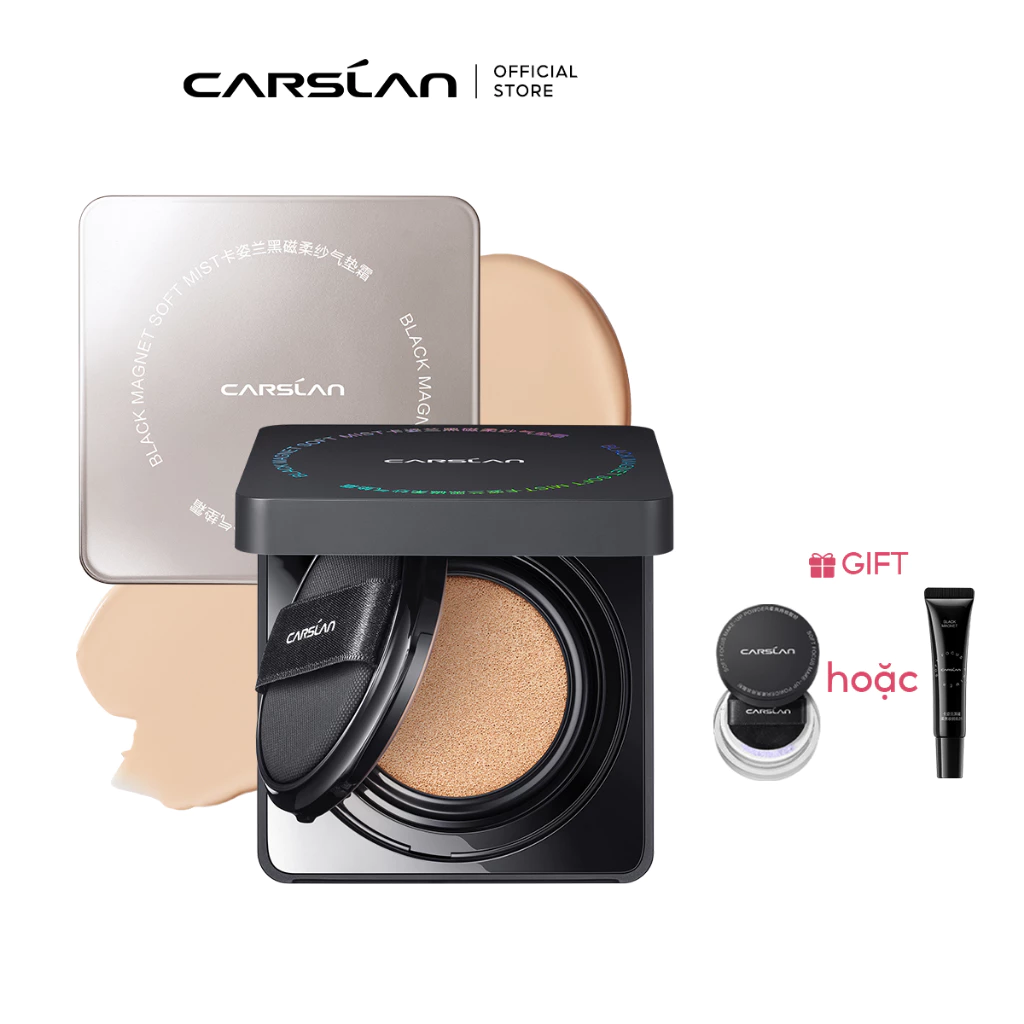 [Quan trọng: ngày hết hạn của sản phẩm này là 2026-2027] Kem đệm Carslan 24H Trang điểm kiểm soát dầu che phủ toàn diện lâu dài 11g