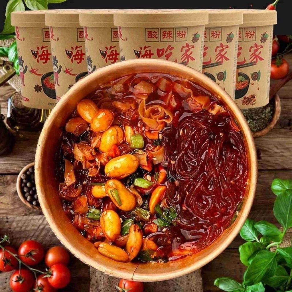 Haichi Phở Chua Cay Mùi Thơm Tê Cay Ăn Tiện Lợi Đỡ Thèm Food Tiện Lợi Mùi Thơm Tê Cay Trải Nghiệm Ăn Uống Tuyệt Vời