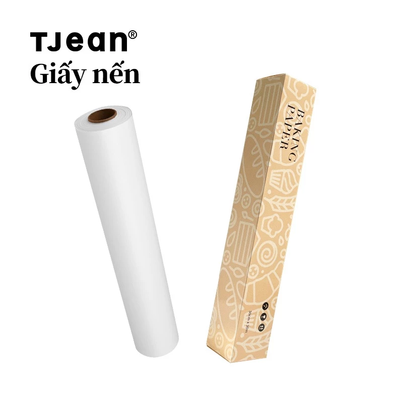 TJean Giấy nến dùng cho lò nướng gia đình, giúp thịt không bị dính.
