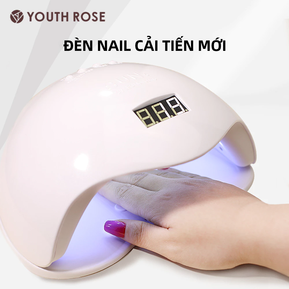 Youth Rsoe Đèn Móng Tay USB Nail Phototherapy Máy UV LED Light Chữa Móng Tay Gel Máy Đánh Bóng Tay Nghệ Thuật