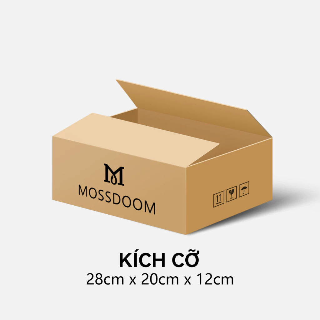 MOSSDOOM Express Giao hàng Đóng gói Hộp bìa cứng và bưu kiện Bao bì bên ngoài Hộp bìa cứng