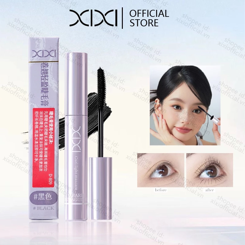 XIXI Mascara Volumizing Kéo Dài Lâu Không Mờ Dày Kéo Dài Khối Lượng Mắt Lớn Mascara Thương Hiệu Làm Đẹp Trang Điểm Mắt Mỹ Phẩm NO.D809