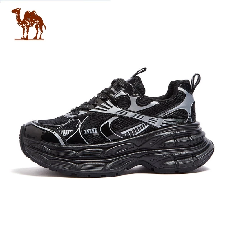 Giày thể thao nam cổ điển CAMEL CROWN Giày đế dày tăng chiều cao Giày thường ngày