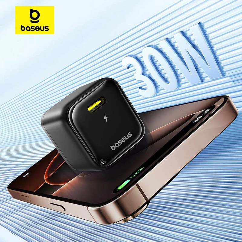 Bộ sạc nhanh Baseus EnerFill FN21 1C 30W US Dành cho iPhone 18