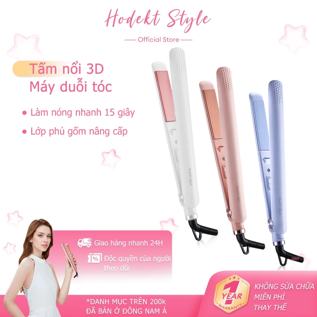 Máy Duỗi Tóc HODEKT Máy ép tóc là tóc bằng sắt phẳng Dụng Cụ Tạo Kiểu Làm Đẹp Là Thẳng đẹp