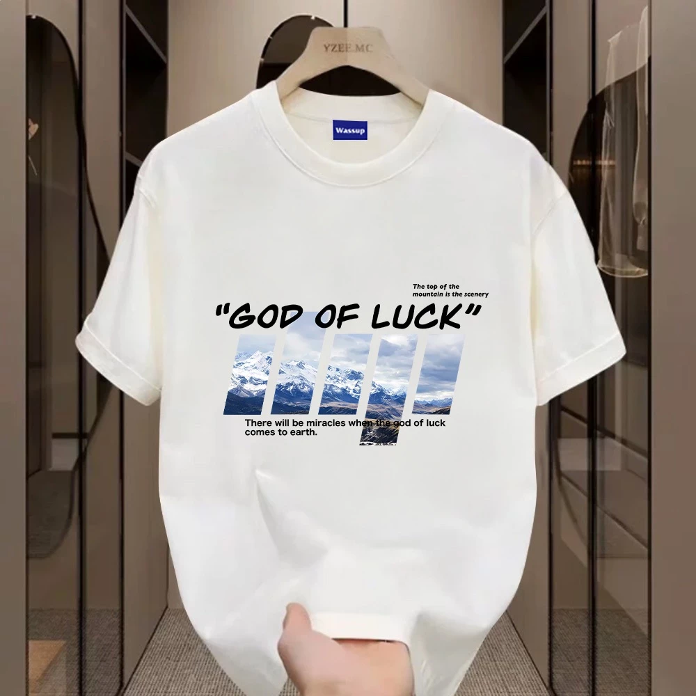 ✨Hàng có sẵn✨ WASSUP Áo thun nam in hình tuyết phong - Mẫu mới! cotton, thời trang, Unisex.