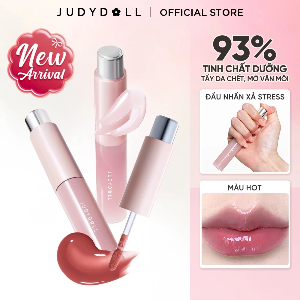 [MỚI] Son Dưỡng Đầu Nhấn JUDYDOLL Hydrating Lip Oil Dưỡng Môi Ẩm Mướt 4ml