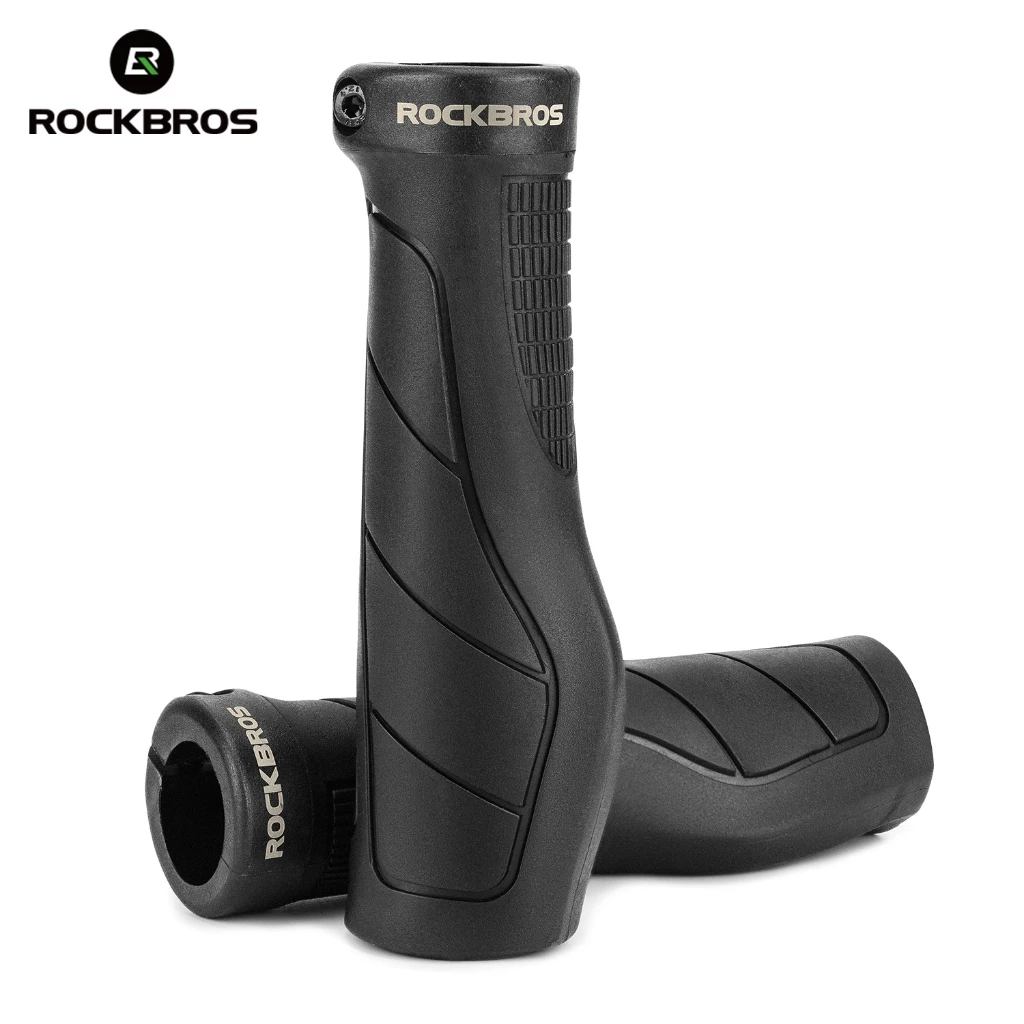 Tay Cầm Xe Đạp MTB Rockbros, Chống Sóc & Chống Trơn Trượt, Thiết Kế Công Thái Học