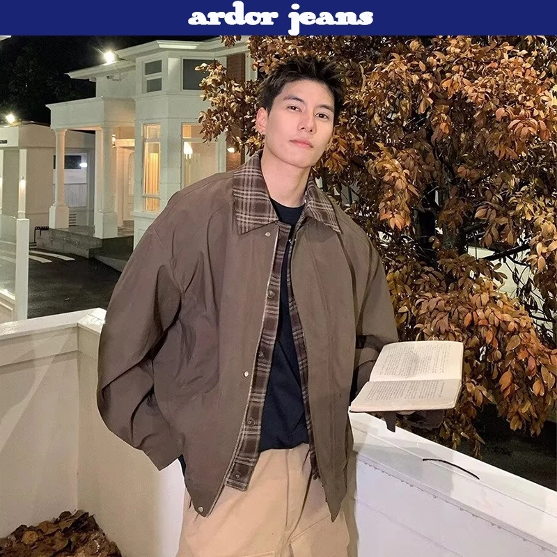 [ardor]Áo Khoác gió nam nữ Khoá Zip Thiết Kế 2 Lớp Cao Cấp Phong Cách Sang Trọng
