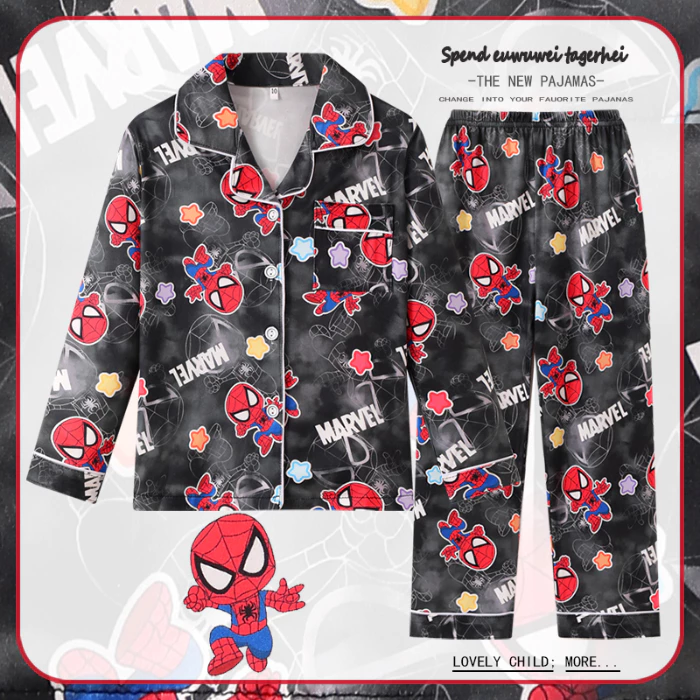 Bộ Đồ Ngủ Trẻ Em baju budak lelaki Bé Trai Bộ Đồ Ngủ Trẻ Em Bộ Đồ Ngủ Dài Tay Đồ Ngủ