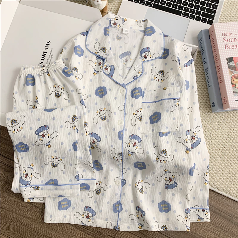 Hàng Mới Về Trẻ Em Đồ Ngủ Dài Tay Ve Áo Nightie Hiện Đại Poly-cotton Bé Trai Hoặc Bé Gái Váy Ngủ Cho 3 - 4 Tuổi