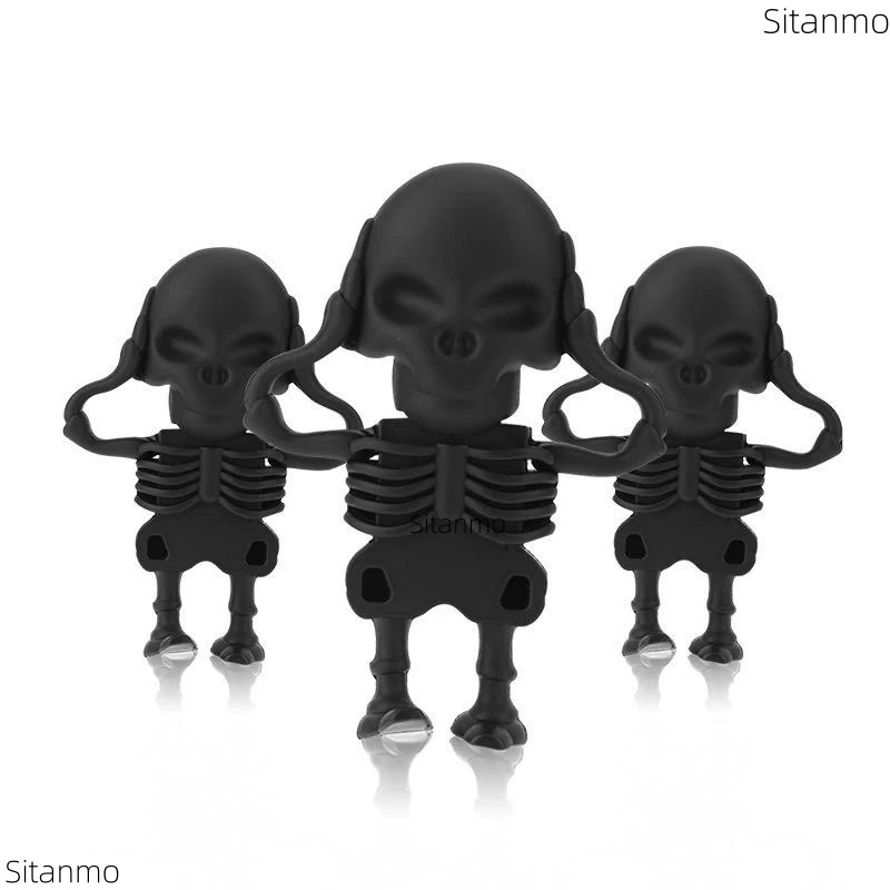 Ổ đĩa flash USB dung lượng lớn hoạt hình 1TB 128GB 64GB 32GB 16GB 8GB 4GB 2GB 1GB Đầu lâu Halloween USB Flash Drive