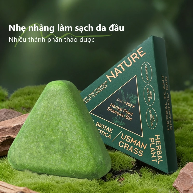 Xà phòng dưỡng tóc lá bách sảng khoái, kiểm soát dầu, tóc mịn màng