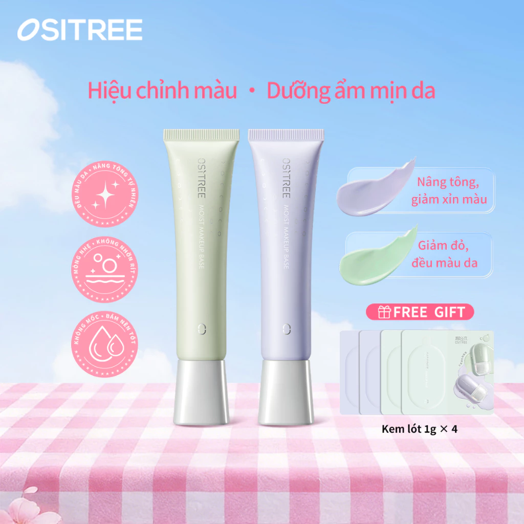 Kem nền Ositree phiên bản nâng cấp dưỡng ẩm làm sáng tông màu da25g